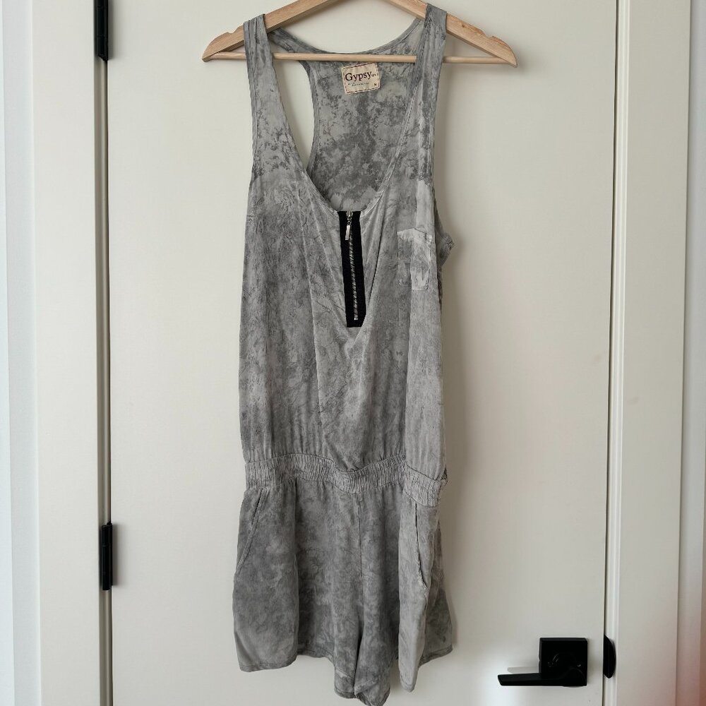 Gypsy 05 Romper in Grey Marble